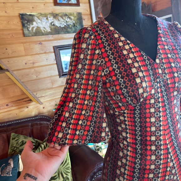 Vintage 70’s boho maxi dress - Picture 2 of 8